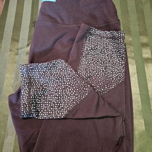 Tangerine Women's Capris - Teal And Gray